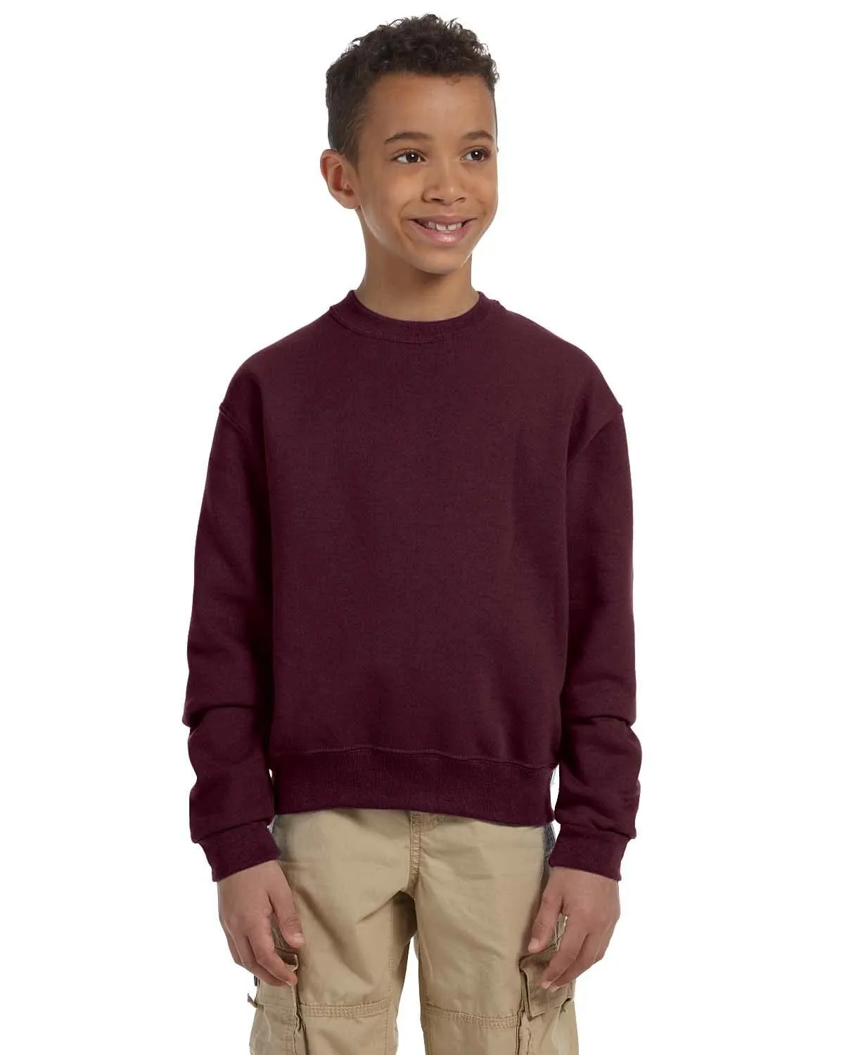 Jerzees Youth Light-Weight Crewneck Sweatshirt