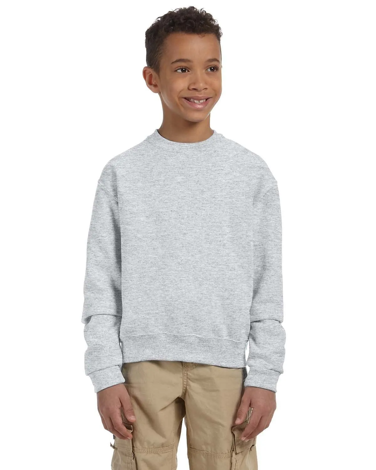 Jerzees Youth Light-Weight Crewneck Sweatshirt