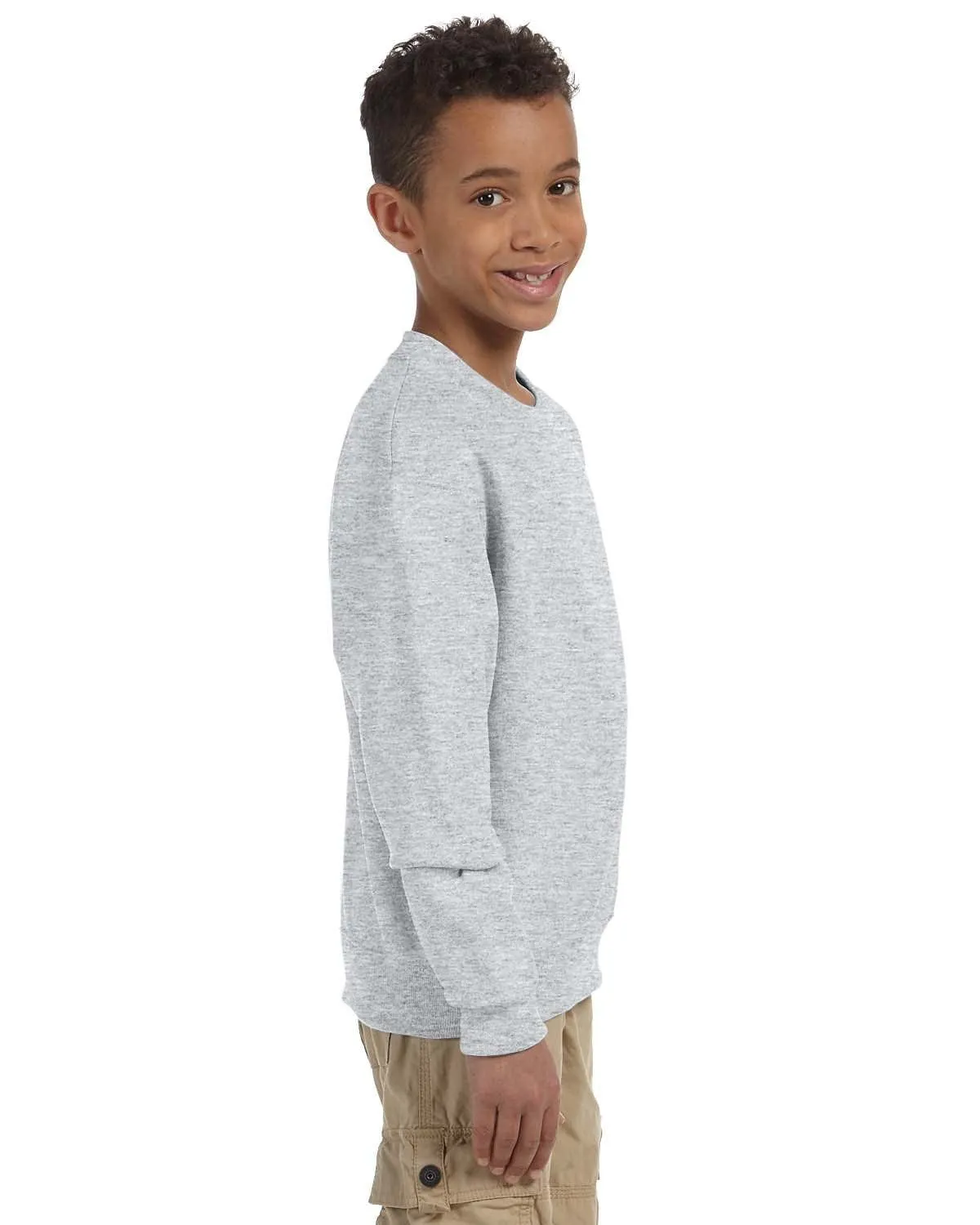 Jerzees Youth Light-Weight Crewneck Sweatshirt