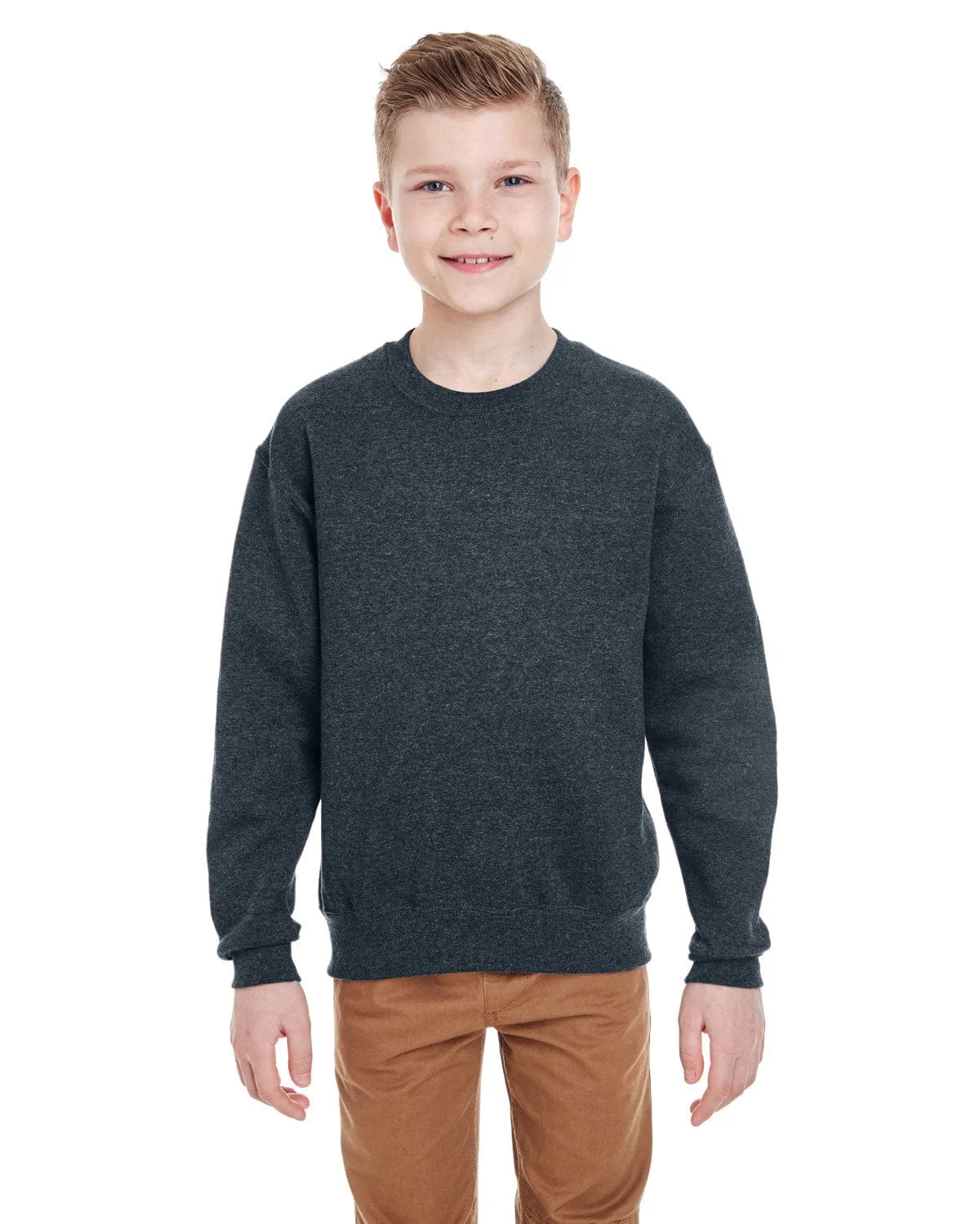 Jerzees Youth Light-Weight Crewneck Sweatshirt