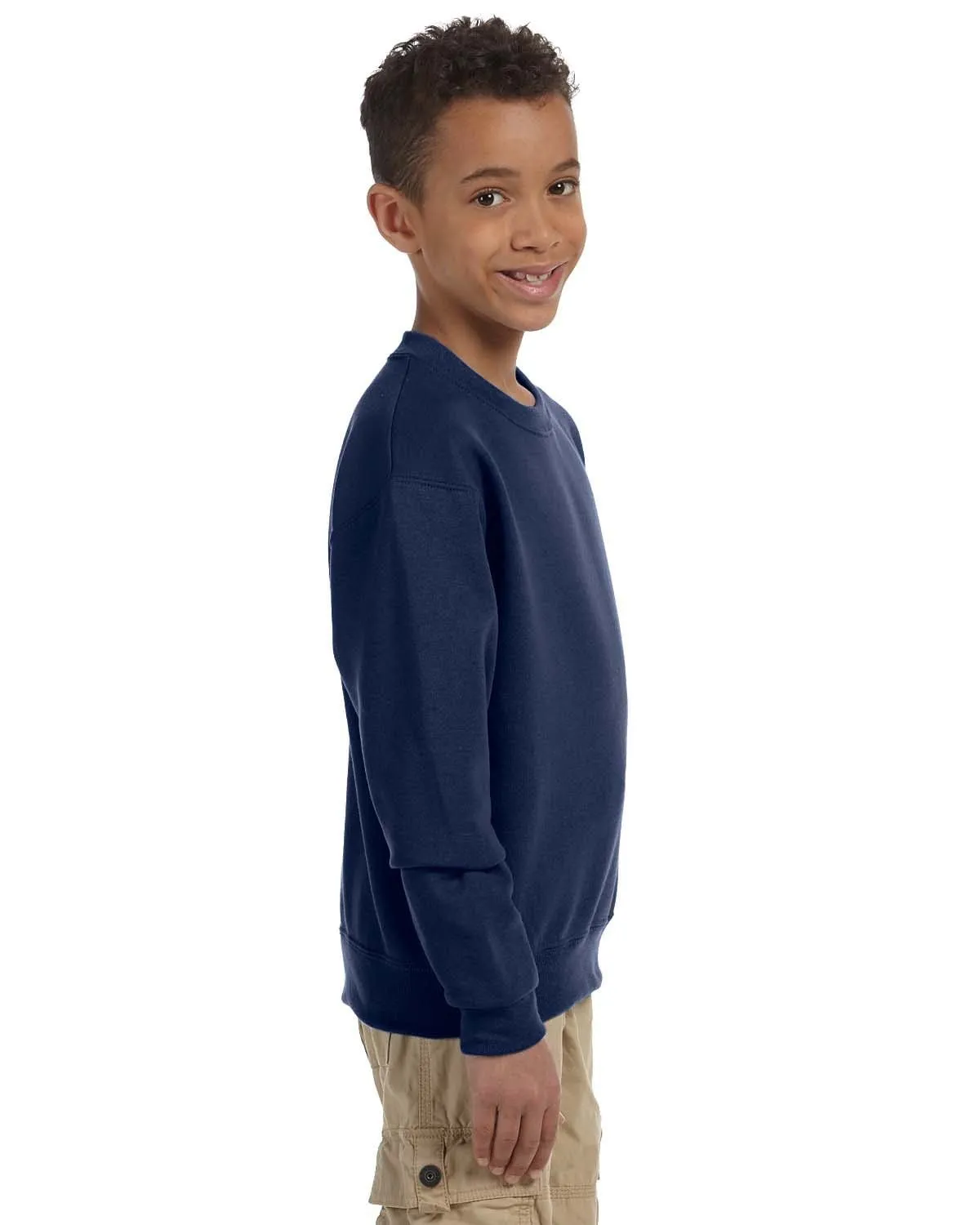 Jerzees Youth Light-Weight Crewneck Sweatshirt