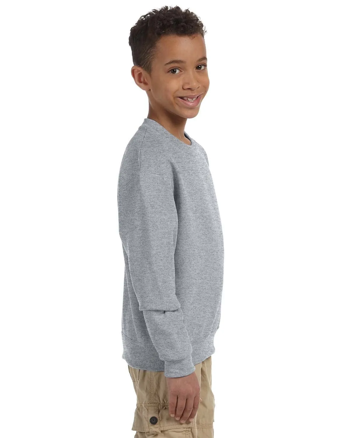 Jerzees Youth Light-Weight Crewneck Sweatshirt