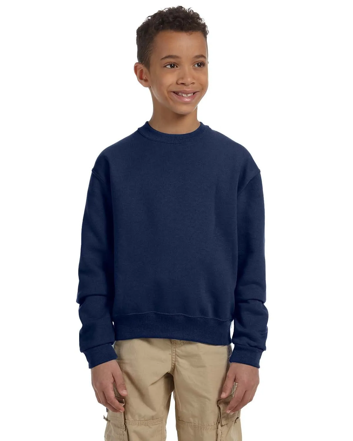 Jerzees Youth Light-Weight Crewneck Sweatshirt