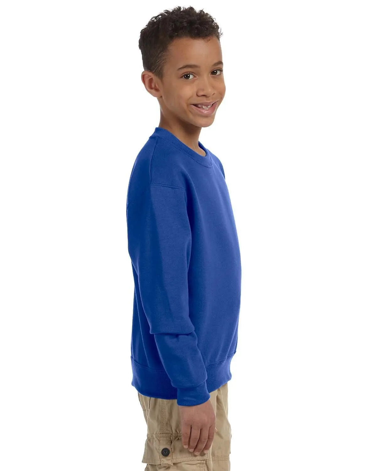 Jerzees Youth Light-Weight Crewneck Sweatshirt