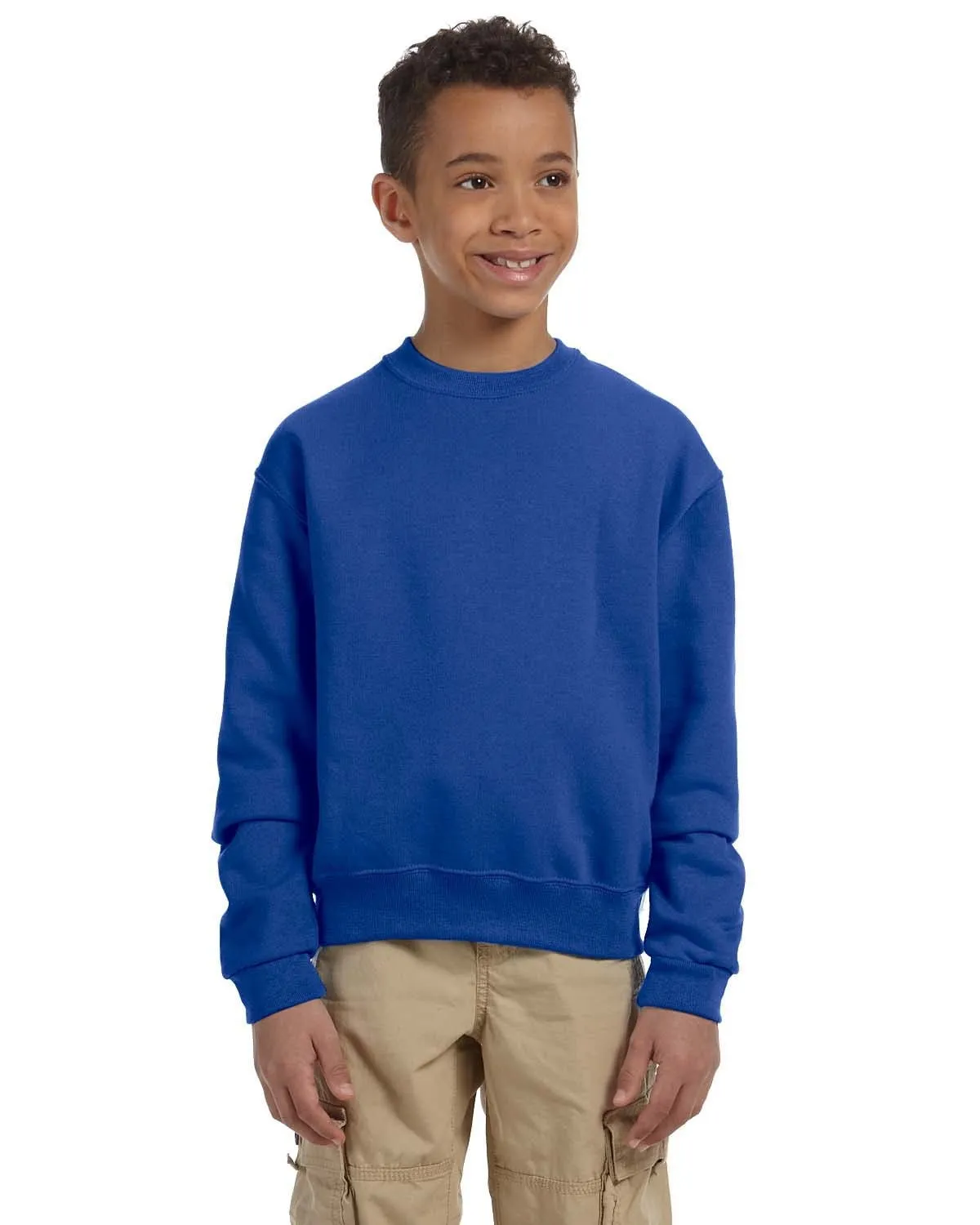 Jerzees Youth Light-Weight Crewneck Sweatshirt