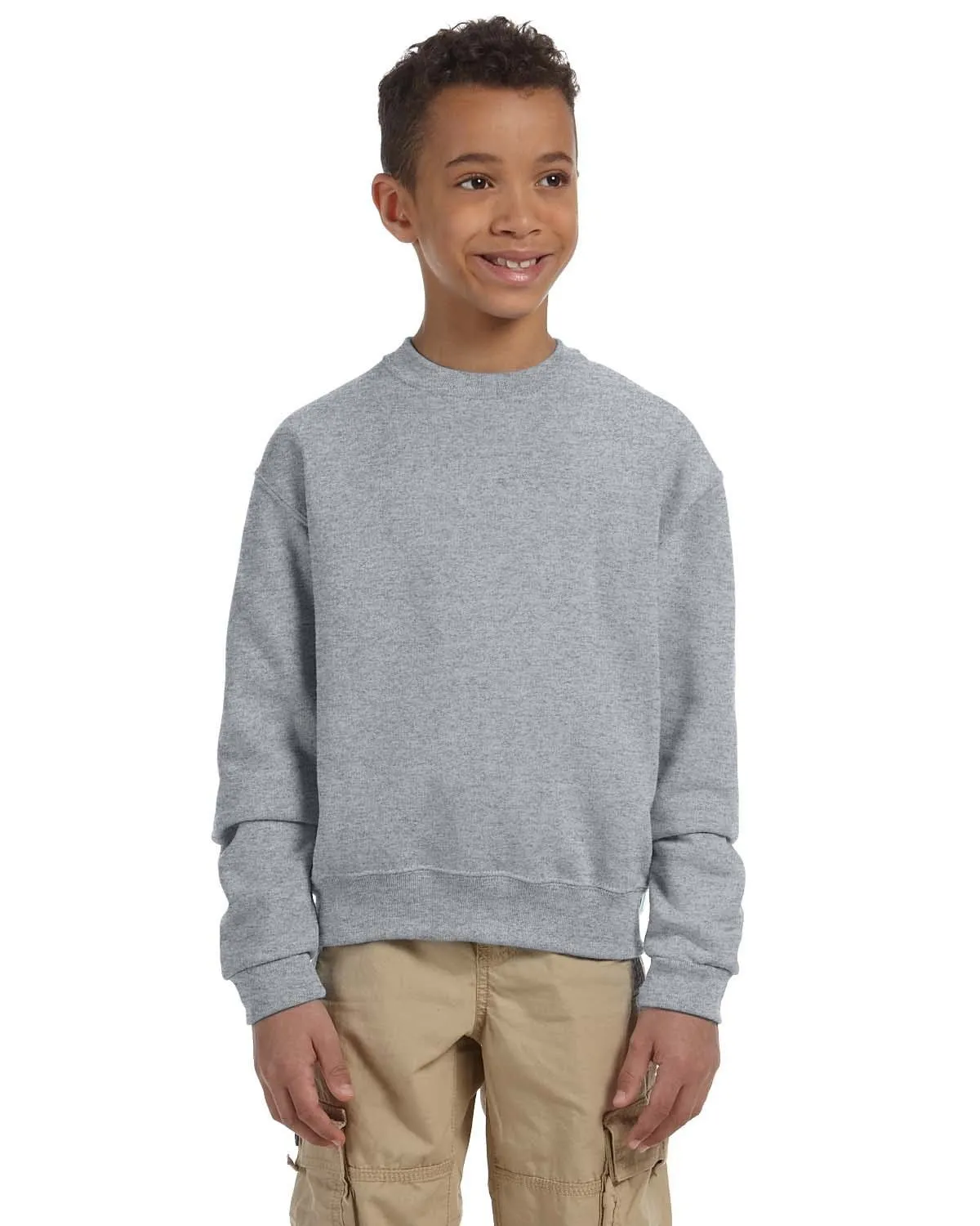 Jerzees Youth Light-Weight Crewneck Sweatshirt