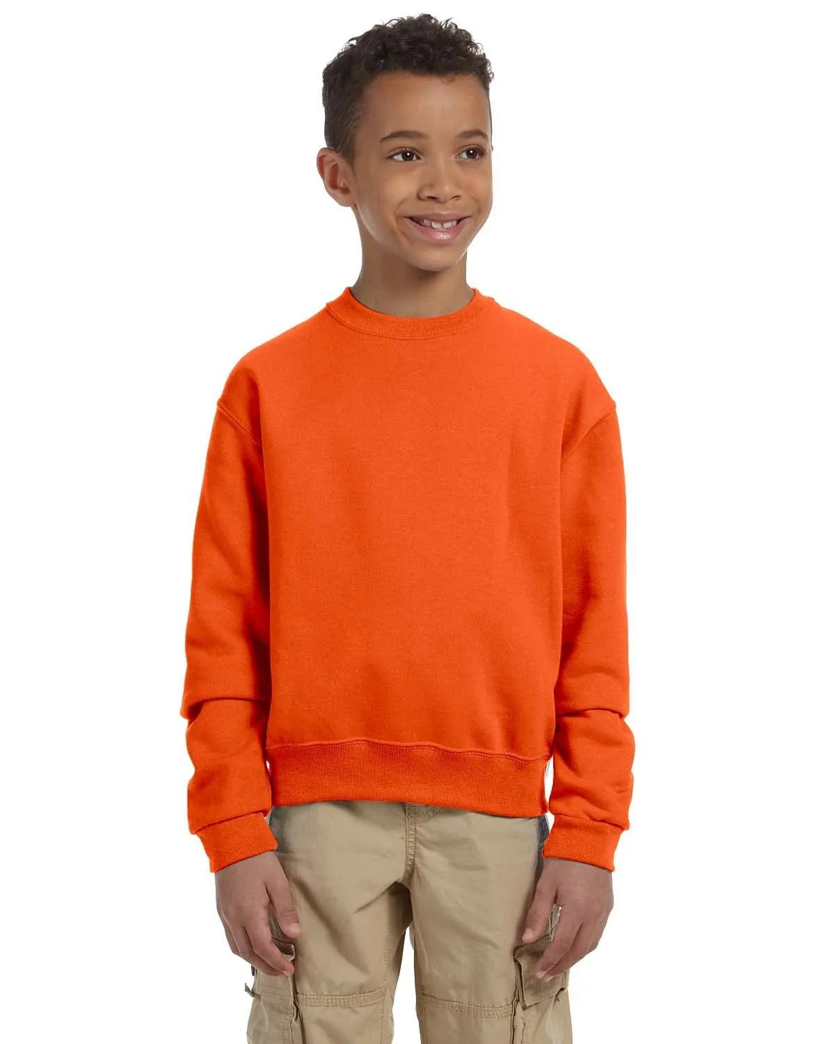 Jerzees Youth Light-Weight Crewneck Sweatshirt