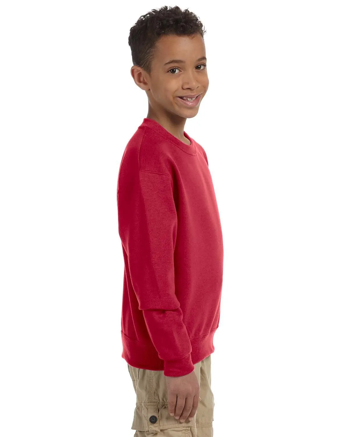 Jerzees Youth Light-Weight Crewneck Sweatshirt