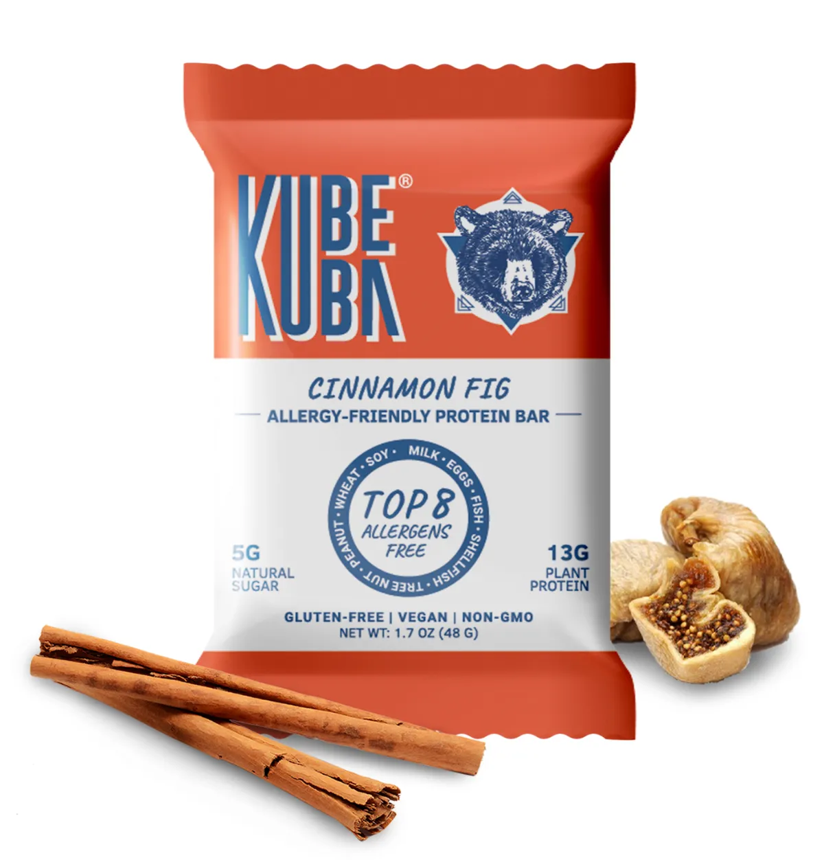 Kubeba Cinnamon Fig - 6 Bar Box