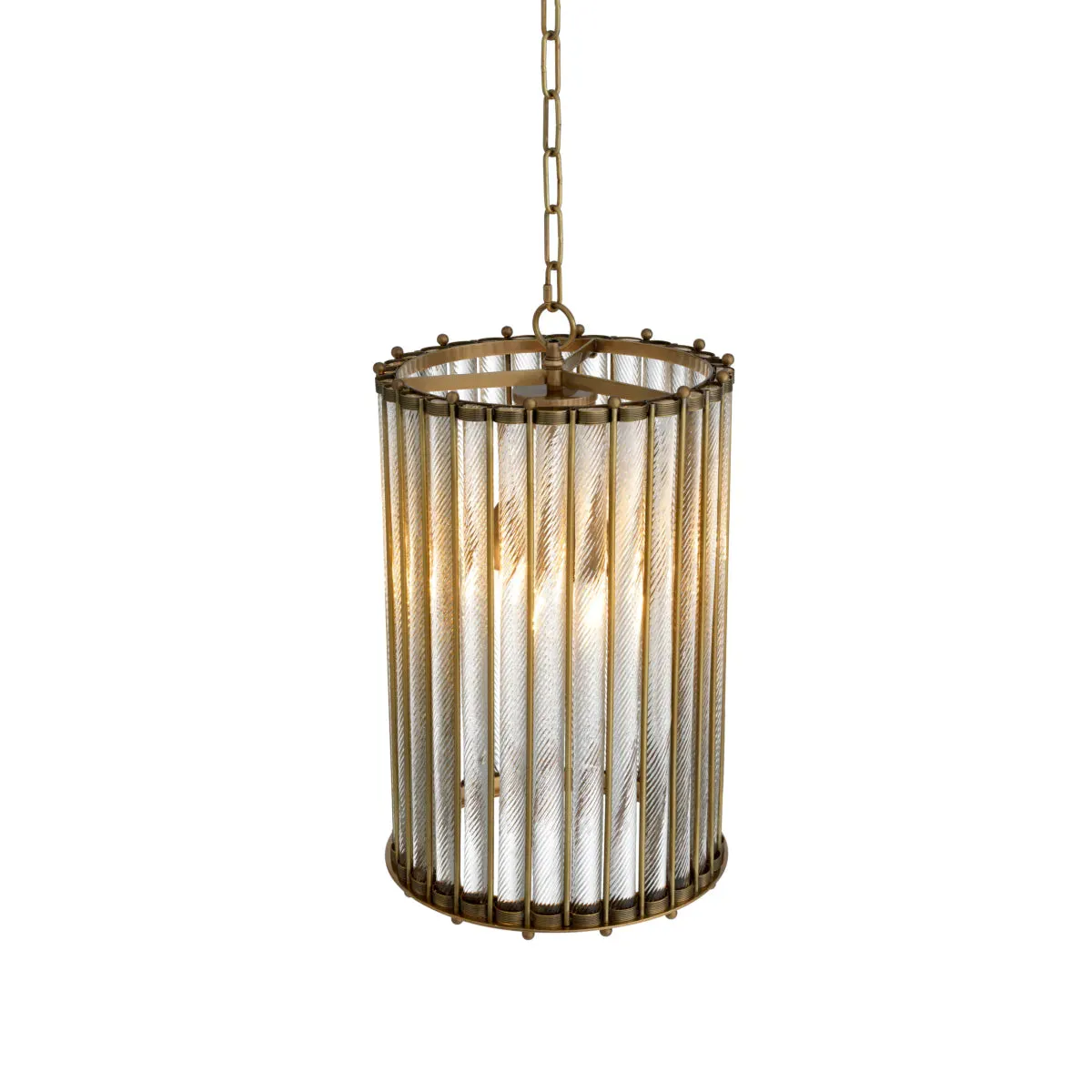 Lantern Tiziano - Antique Brass Finish