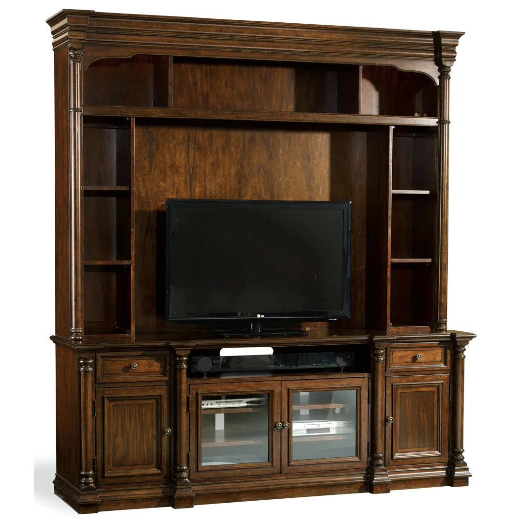 Leesburg Solid Wood TV Stand for TVs up to 88" Hooker Furniture
