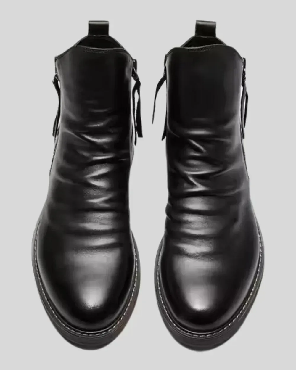Leonardo | The Elegant Leather Ankle Boots