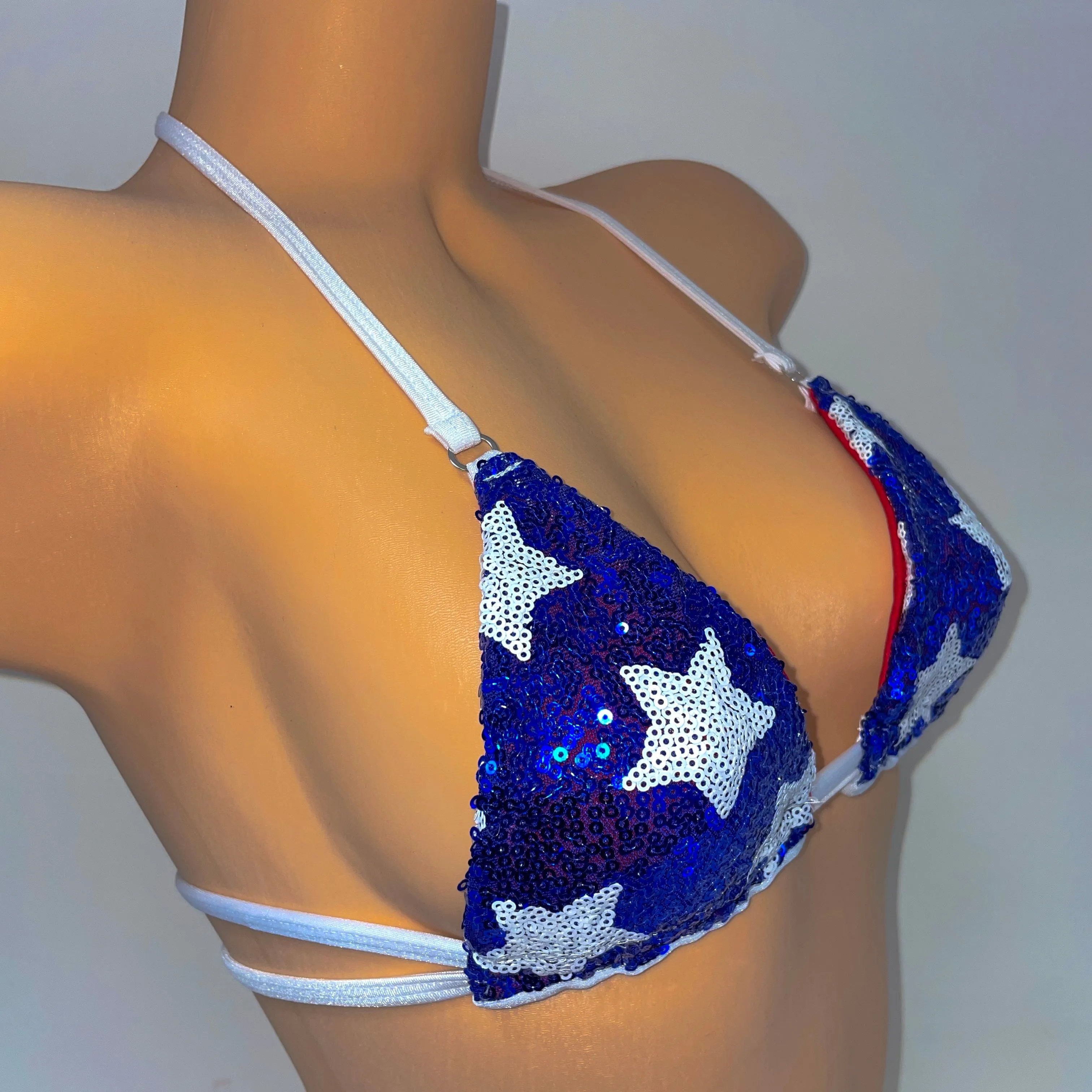 LIBERTY DOUBLE STRAP BIKINI TOP