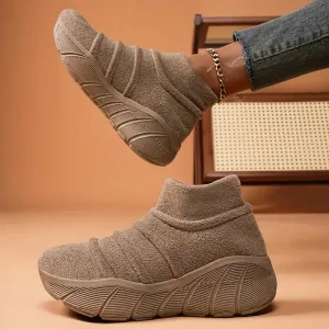 Lightweight Running Shoes With Fleece Lining