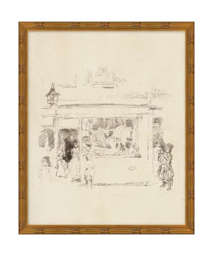 Market Place Etching Sketch