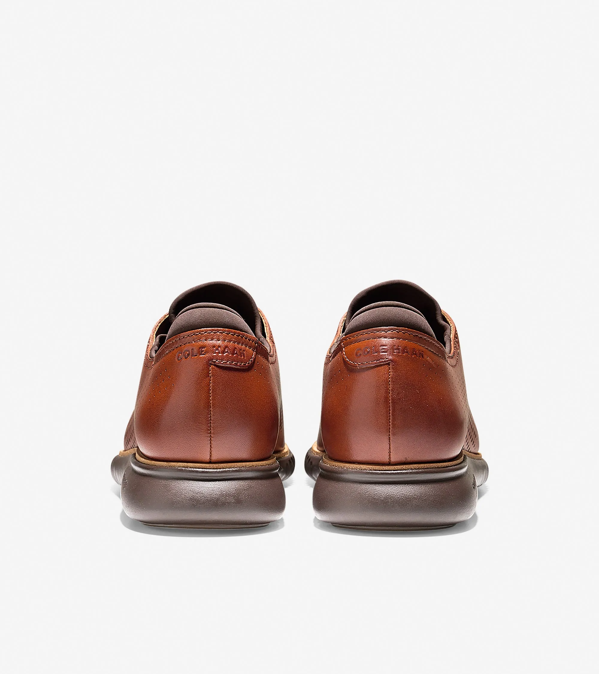 Men's 2.ZERØGRAND Lined Laser Wingtip Oxford
