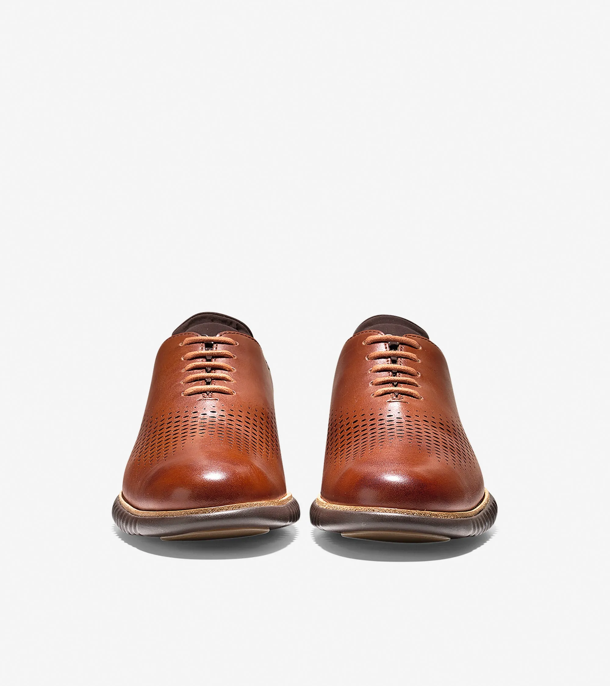 Men's 2.ZERØGRAND Lined Laser Wingtip Oxford