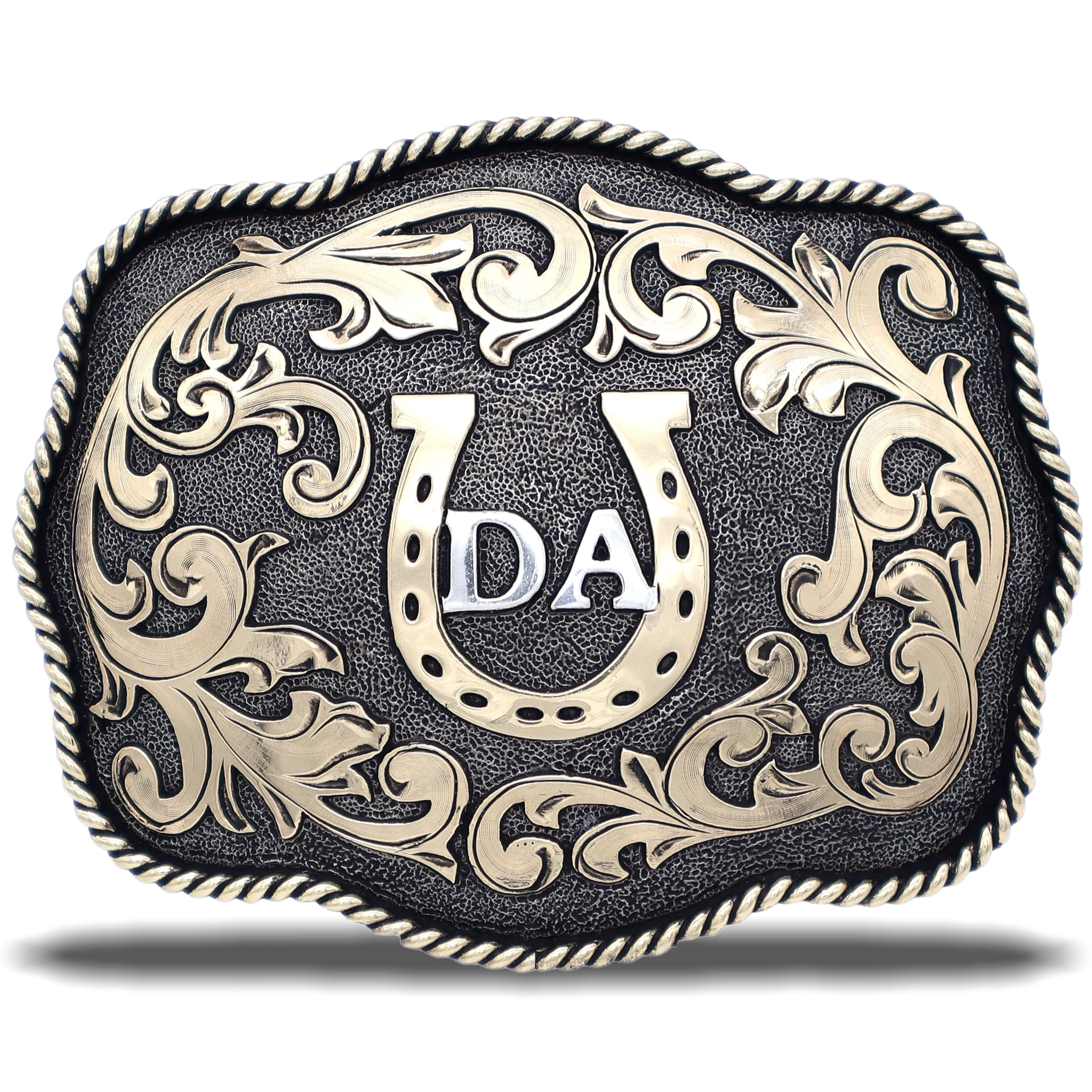 Midnight Blaze Custom Buckle
