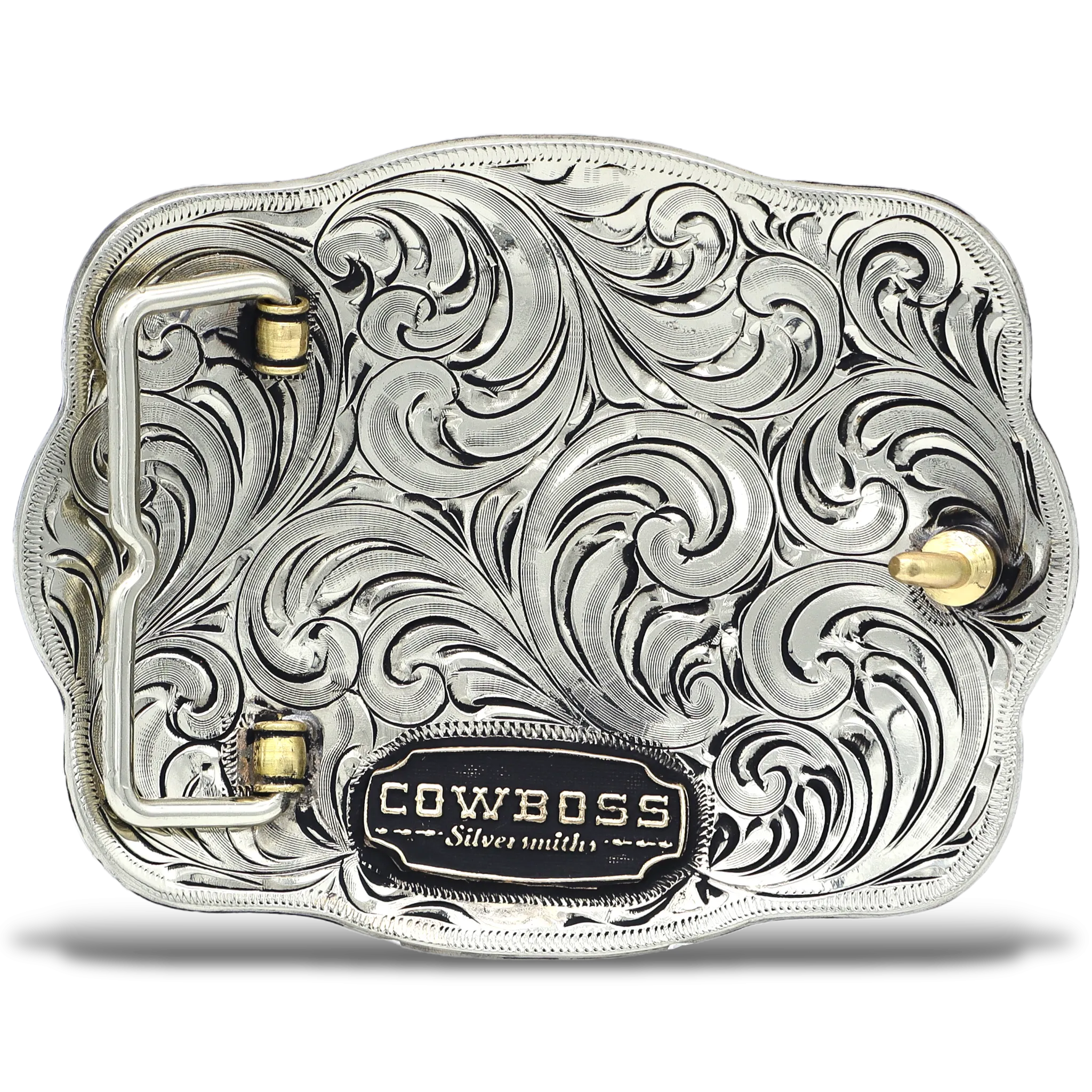 Midnight Blaze Custom Buckle