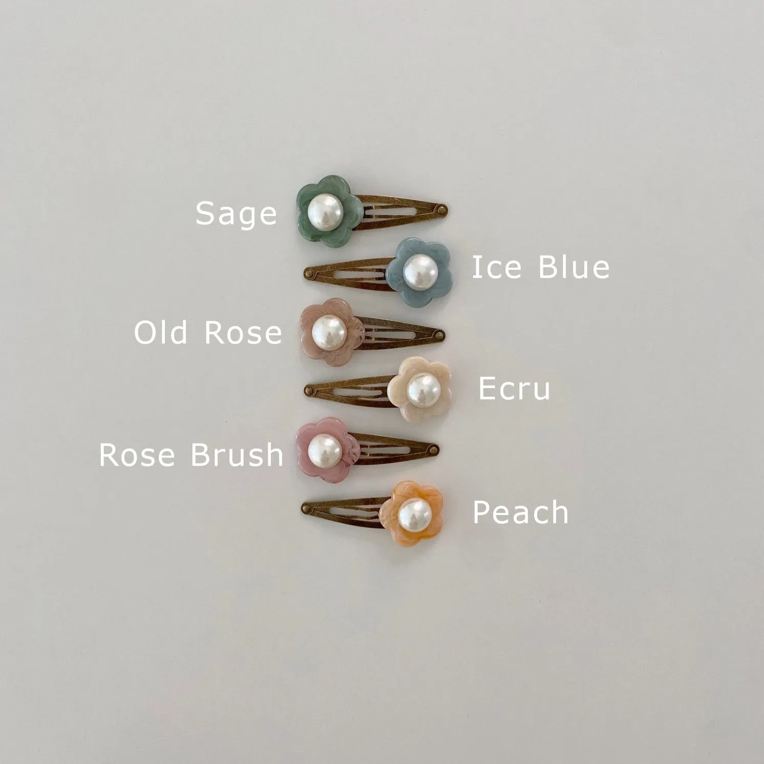 Molia Hair Clip, 6 Colours