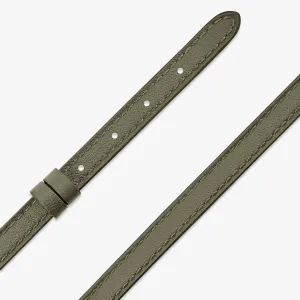 My Move Green double leather strap