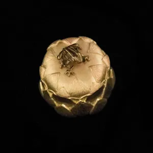 NEW! Lotus Frog Box by Michael Michaud