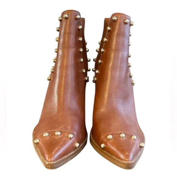 Nine West Zoneout Studded Ankle Booties Women’s Size 10 M