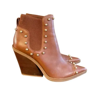 Nine West Zoneout Studded Ankle Booties Women’s Size 10 M