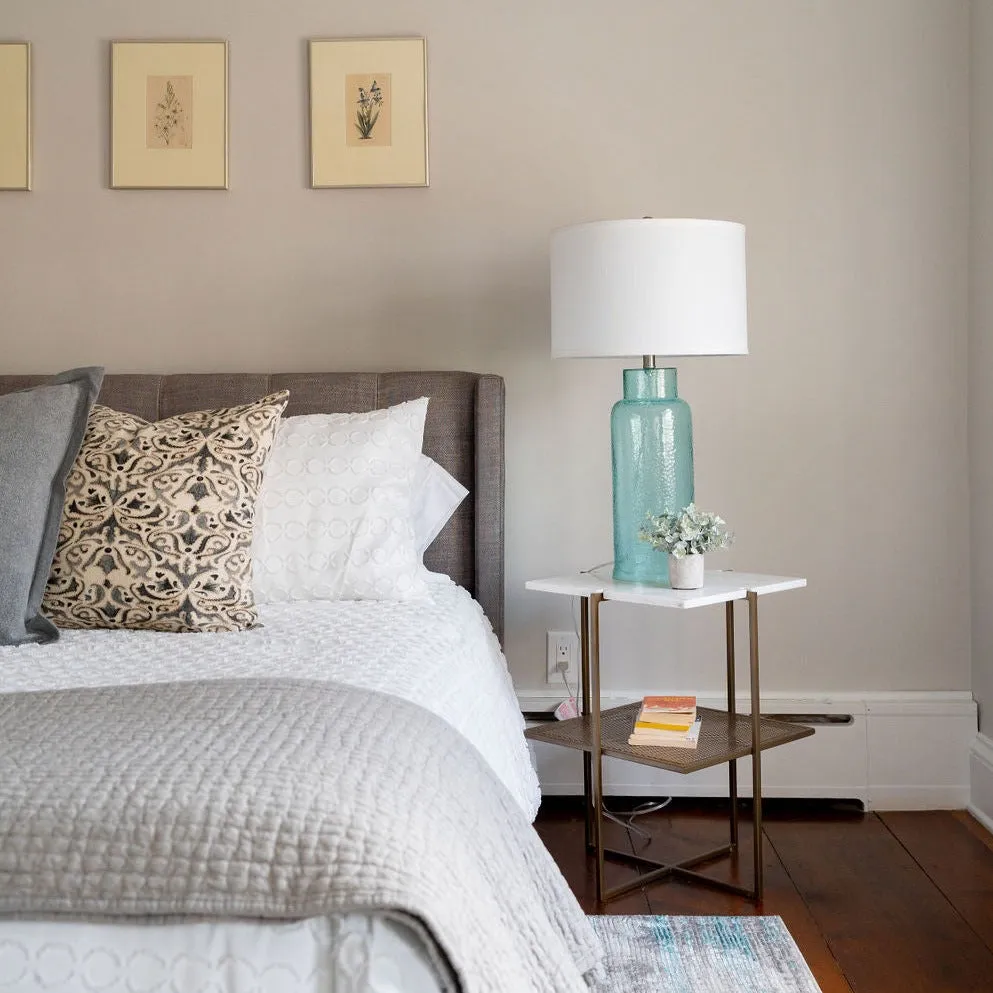 Olivia Nightstand-Antique Brass