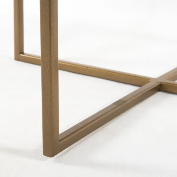 Olivia Nightstand-Antique Brass