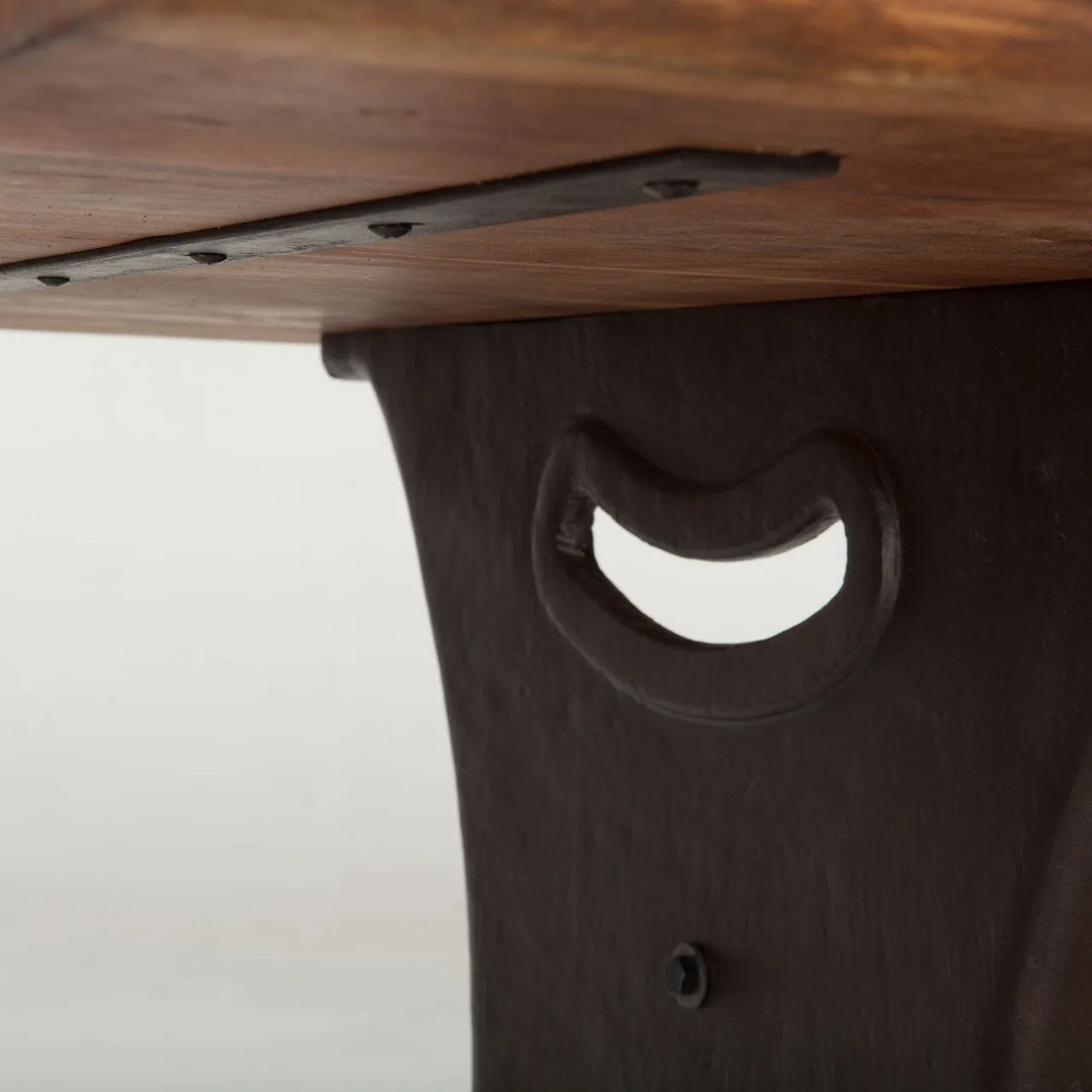Organic Forge Live-Edge Dining Table