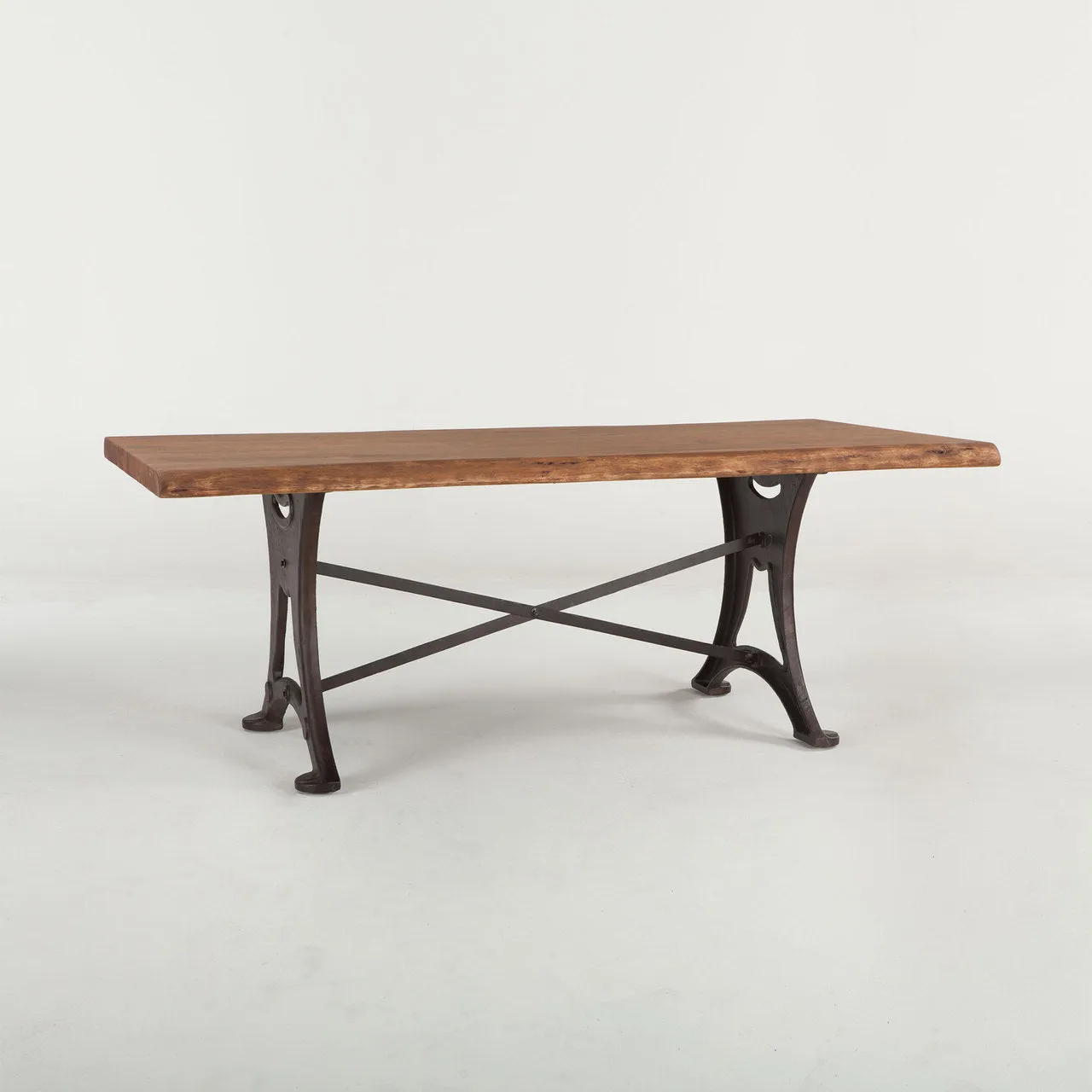 Organic Forge Live-Edge Dining Table