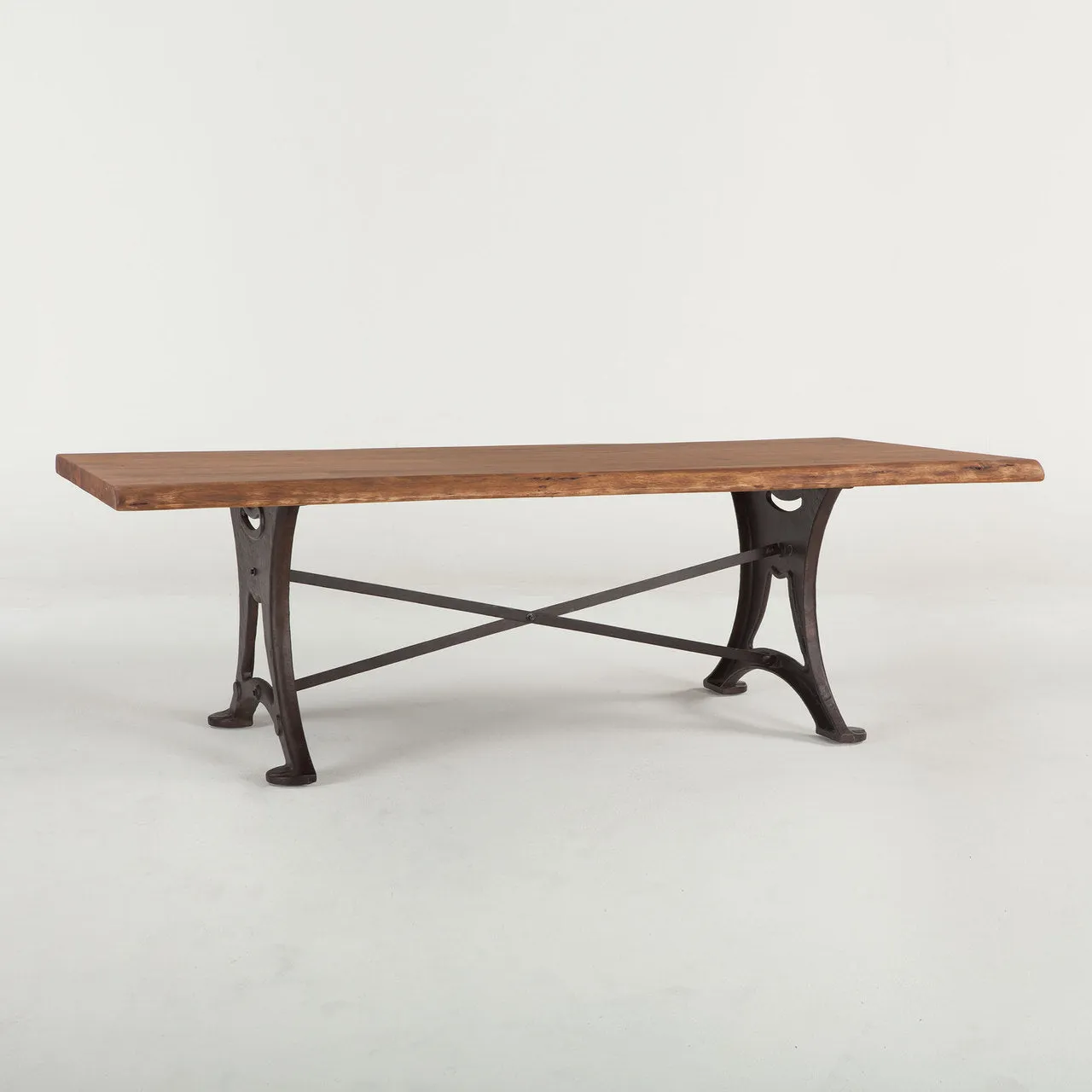 Organic Forge Live-Edge Dining Table