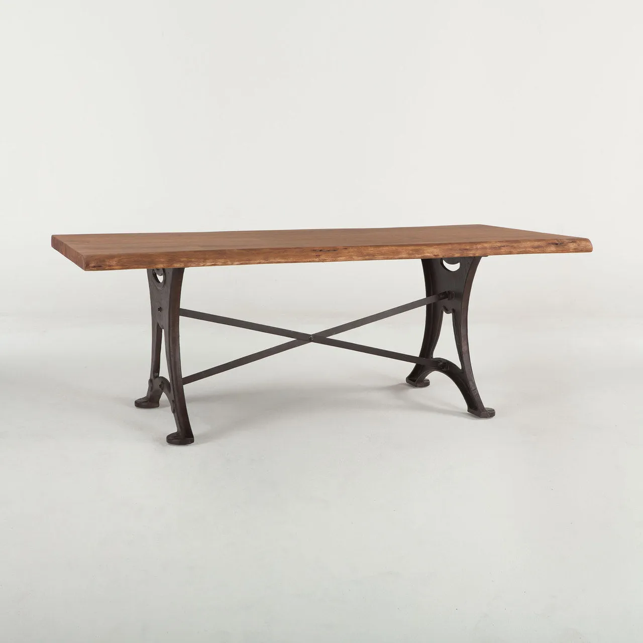 Organic Forge Live-Edge Dining Table