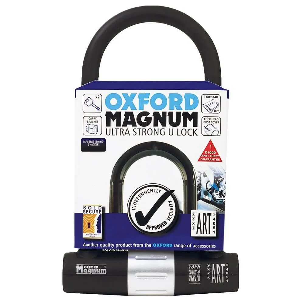 Oxford Magnum U-Lock 176 x 340mm