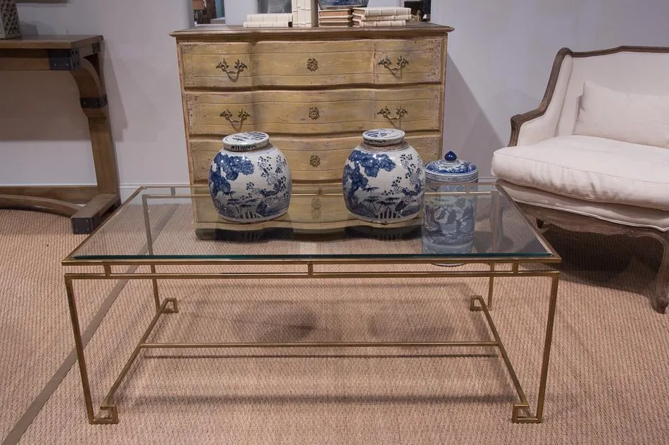 Parallel Lines Cocktail Table