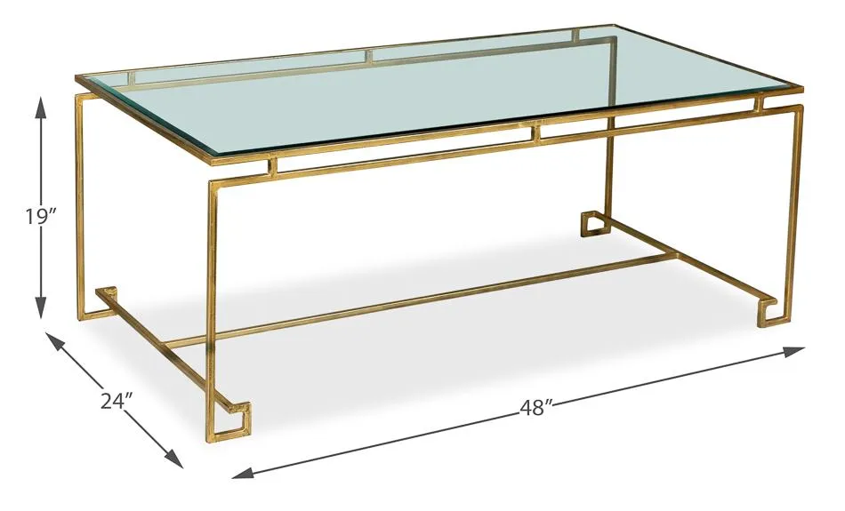 Parallel Lines Cocktail Table