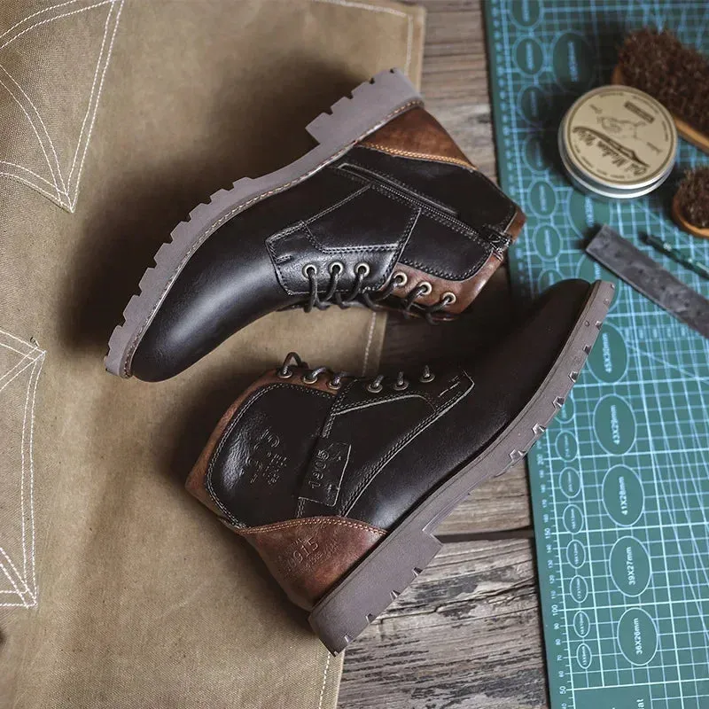 Parker | Men's British-Style Leather Ankle Boots