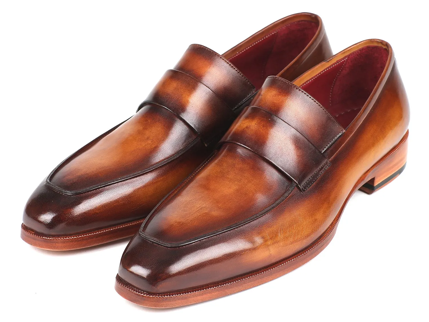 Paul Parkman Men's Loafers in Brown