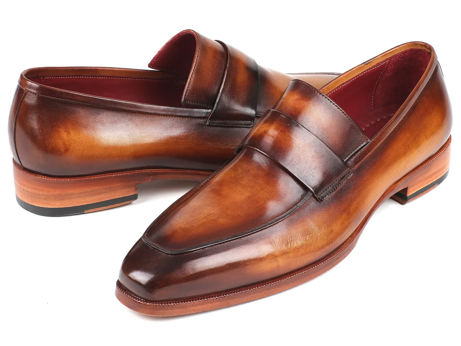 Paul Parkman Men's Loafers in Brown