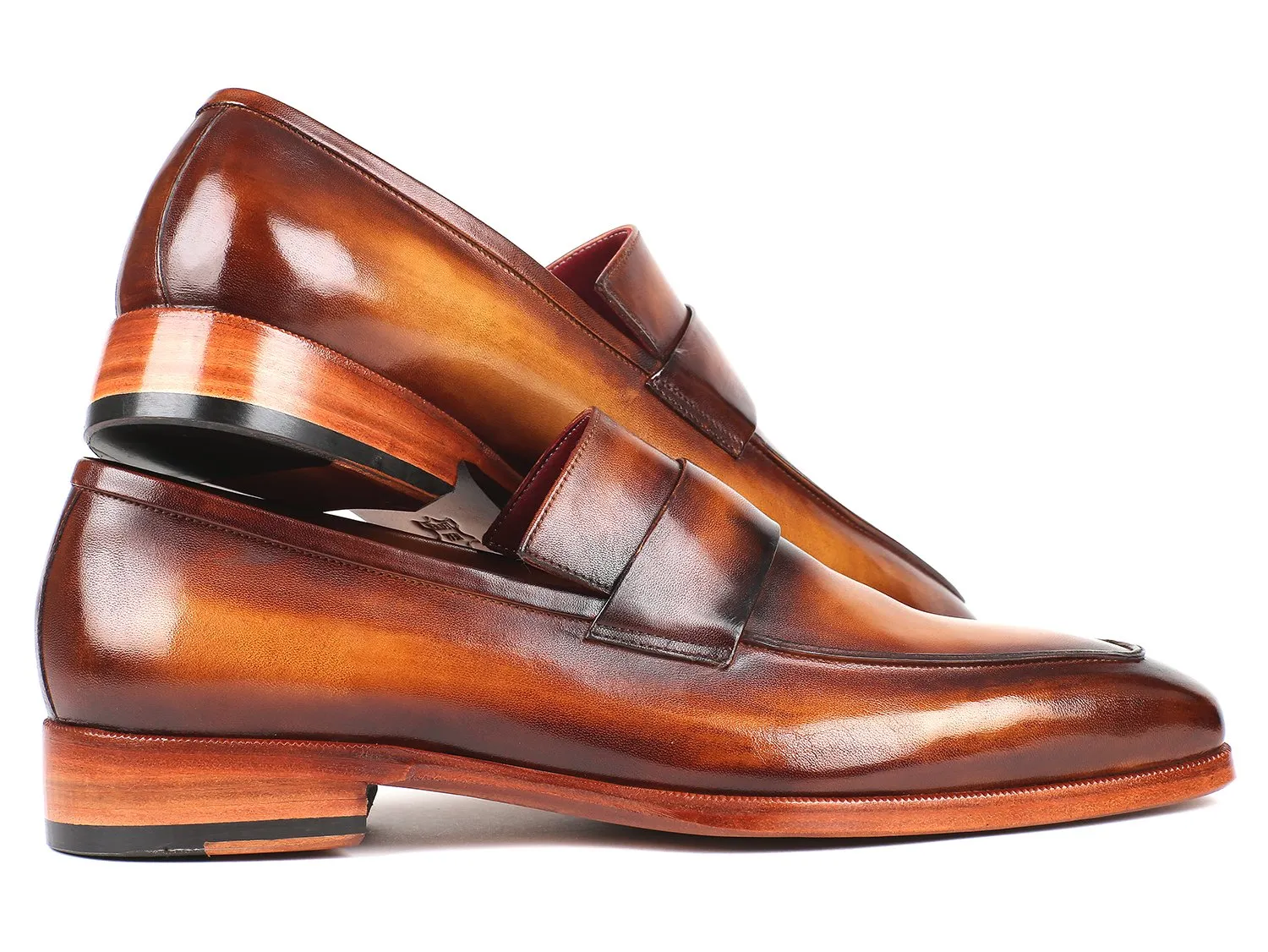 Paul Parkman Men's Loafers in Brown