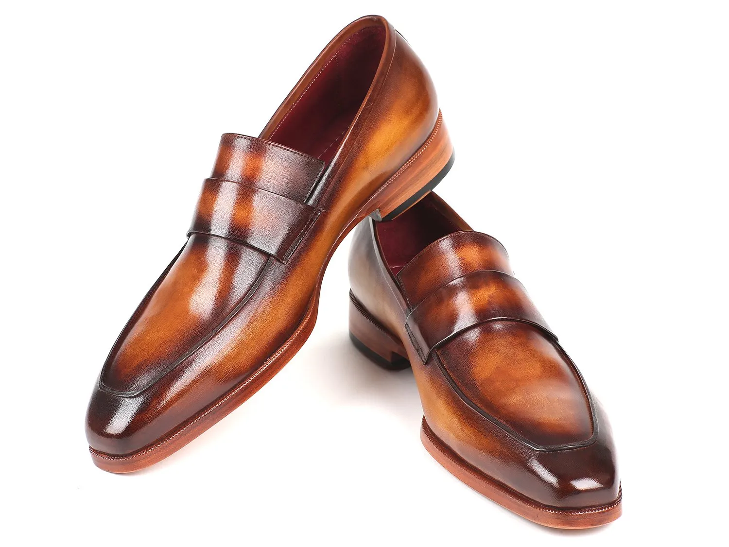 Paul Parkman Men's Loafers in Brown