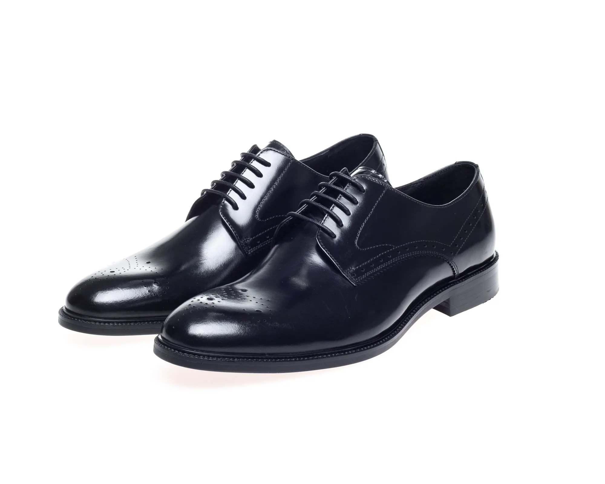 Pembroke Black Derby Shoes