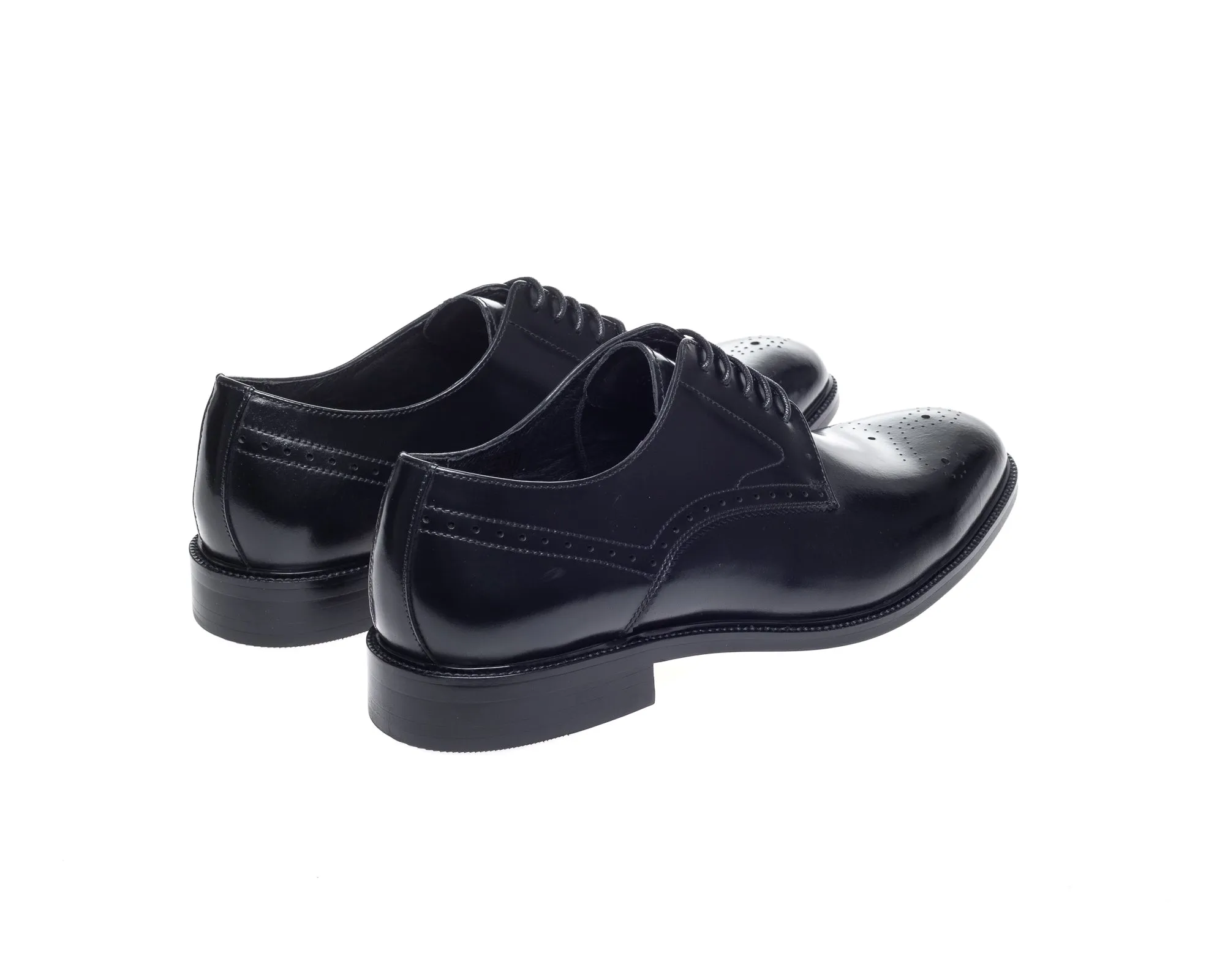 Pembroke Black Derby Shoes