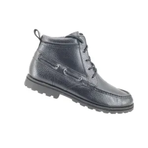 Polo Ralph Lauren Mens Wheatlands Combat Military Boots Black Leather Lace 11 D