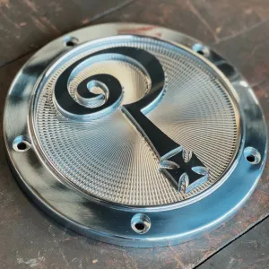 Question Mark M8 Softail Derby Cover - Aluminum