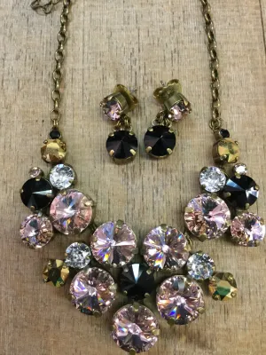 "Black Fringe" Necklace
