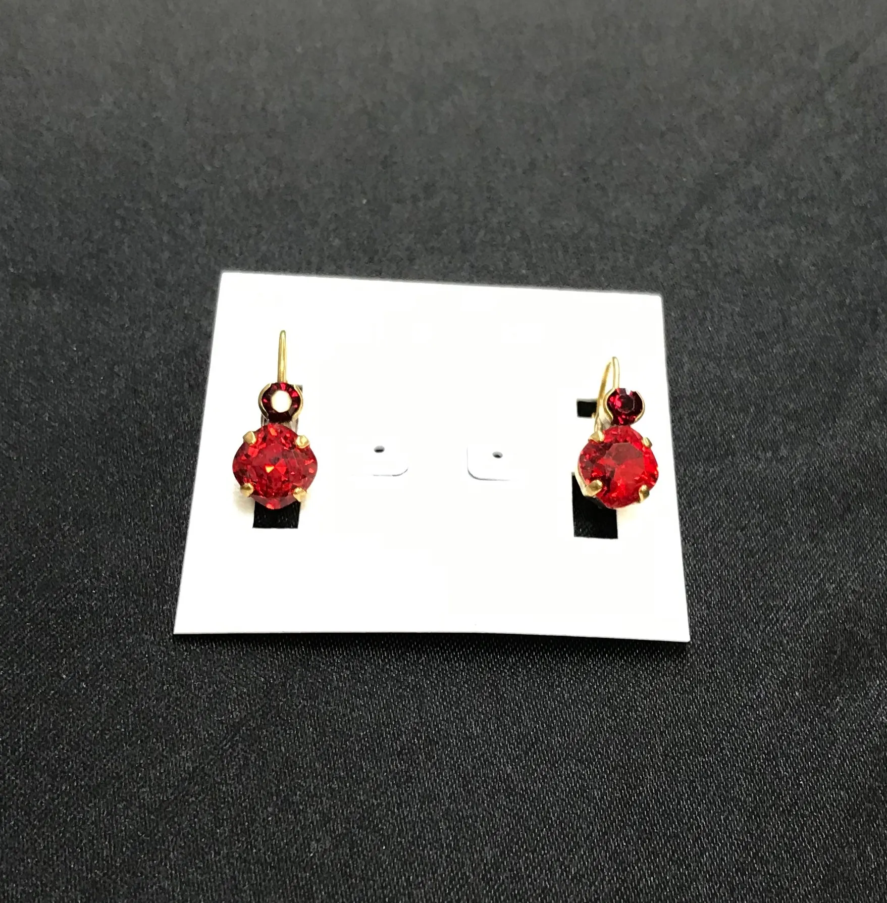 "Sansa Red" Earrings