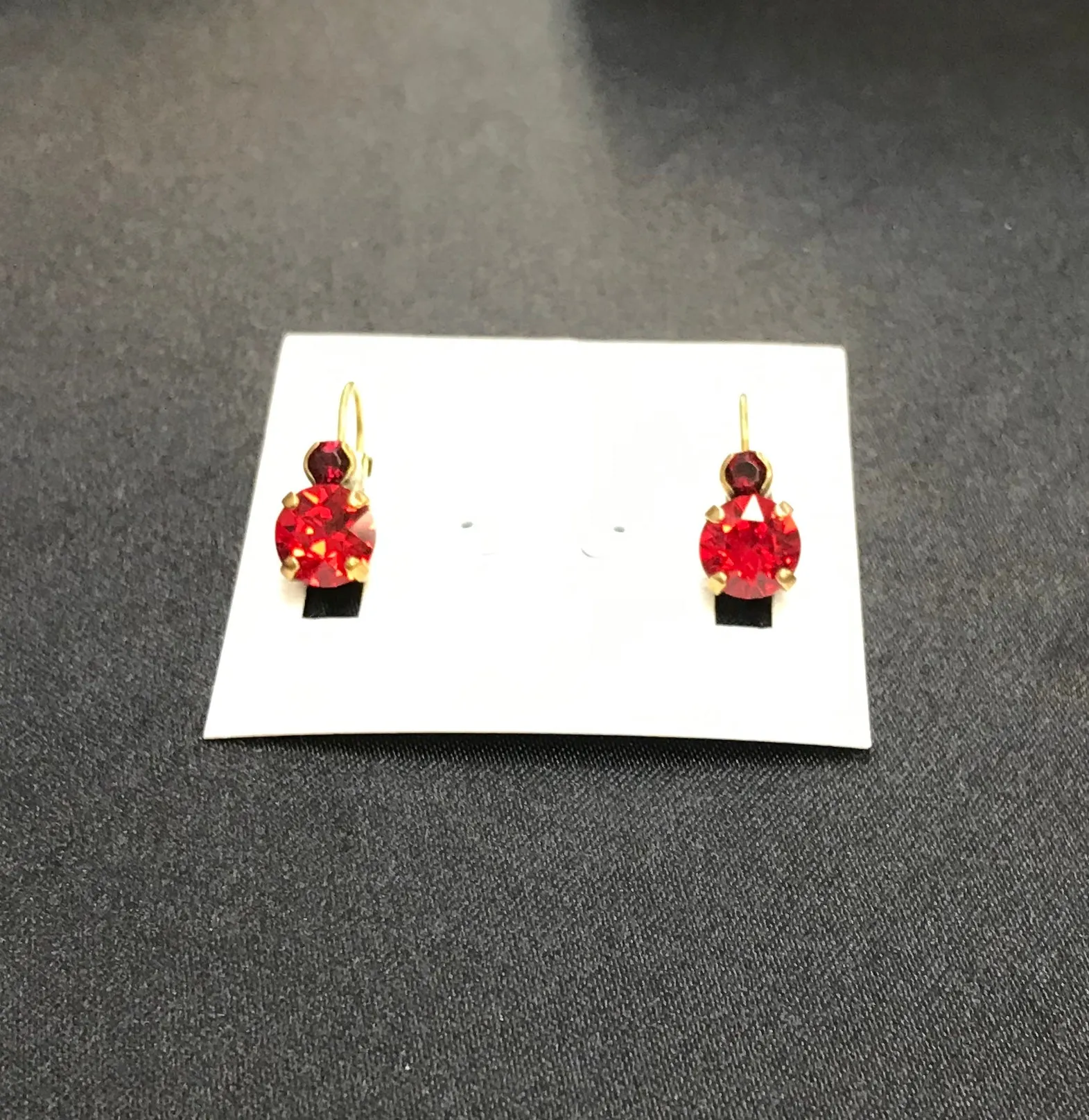"Sansa Red" Earrings