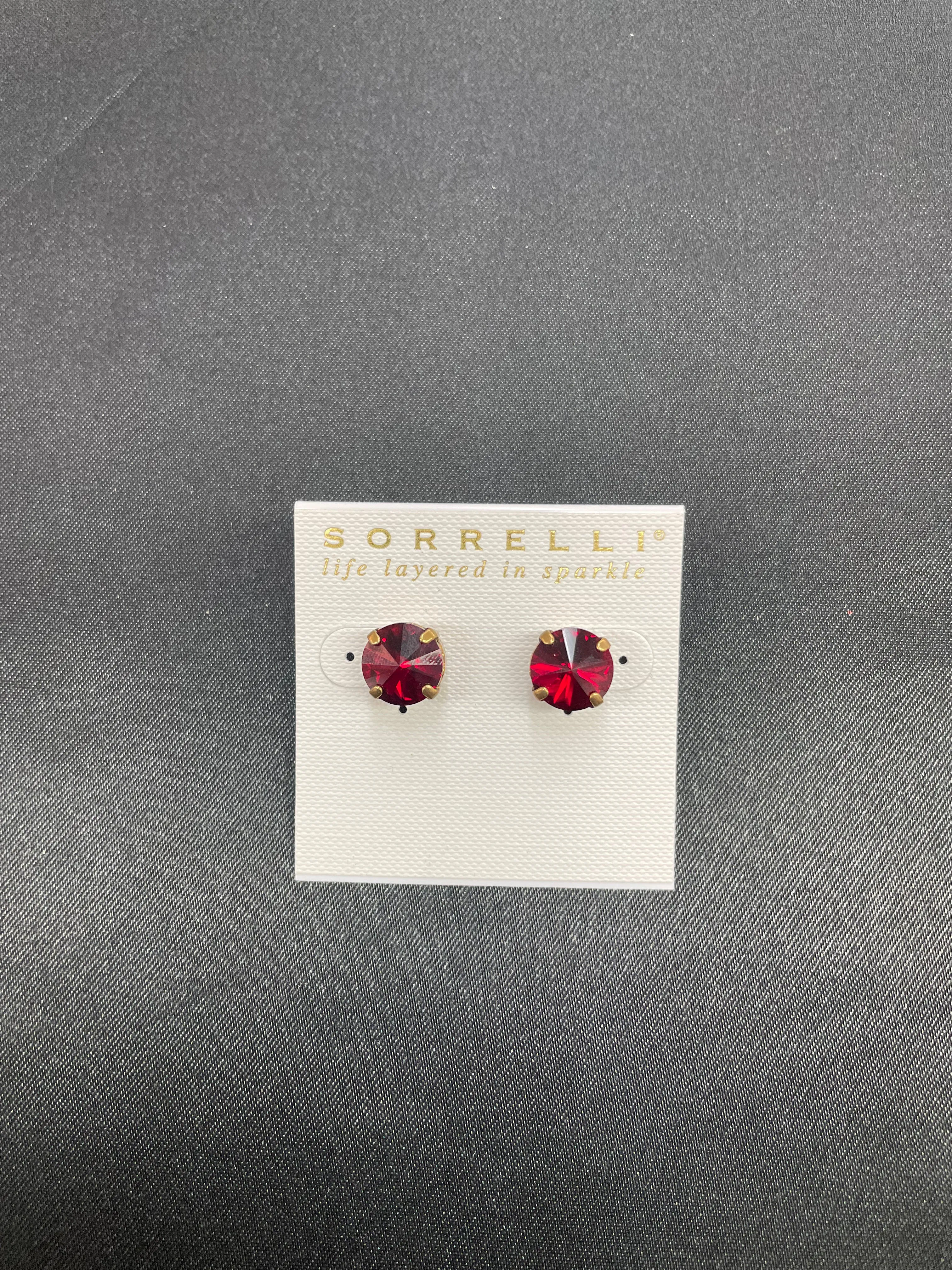 "Siam" Earrings